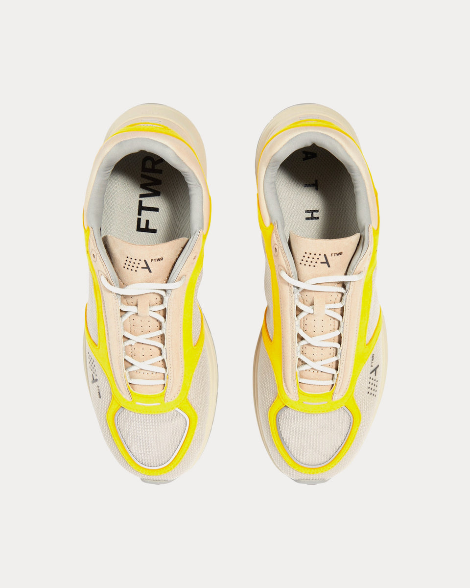 Athletics FTWR Zero V1 Silver Lining / Yellow Low Top Sneakers 