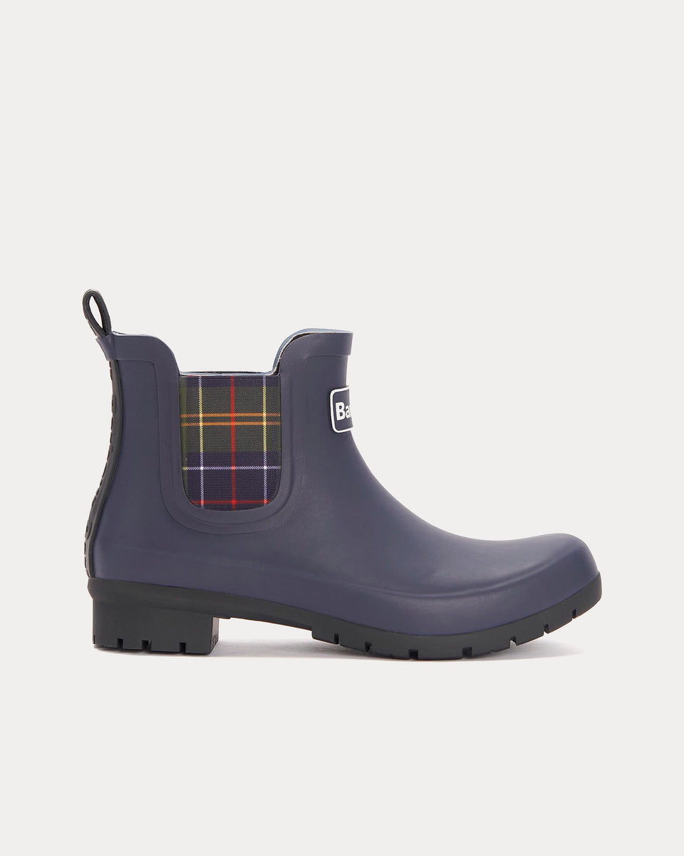 Barbour Kingham Wellingtons Navy Boots Sneak In Peace