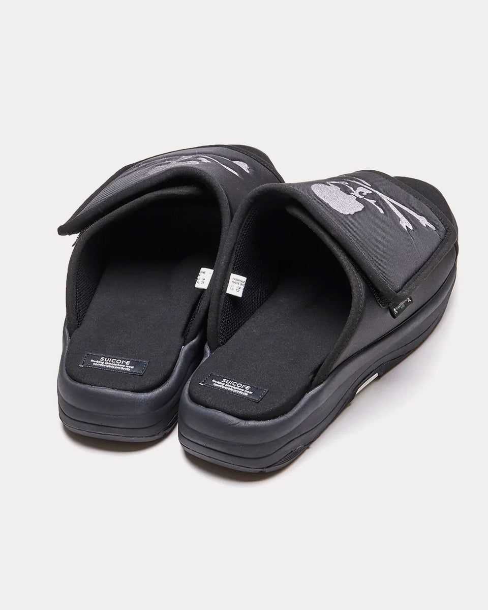 Suicoke x Mastermind Tamott Runmm Black / Black Sandals - Sneak in