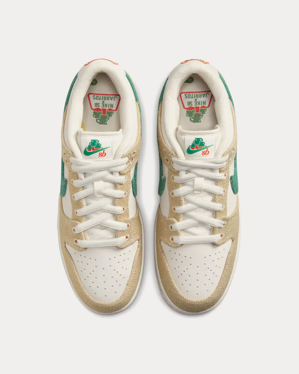 Nike x Jarritos SB Dunk Low Phantom / Malachite Low Top Sneakers