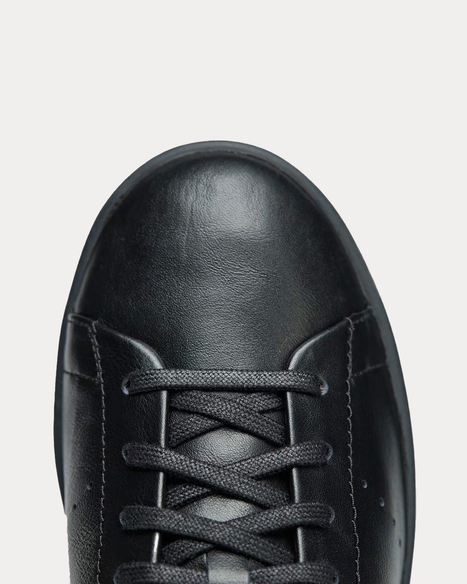 Stan smith sales black leather