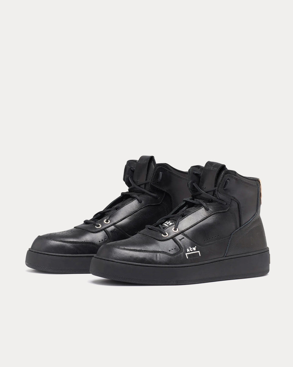 High top clearance strap sneakers