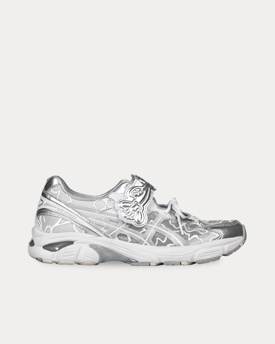Asics x Cecilie Bahnsen GT-2160 White / Silver Low Top Sneakers