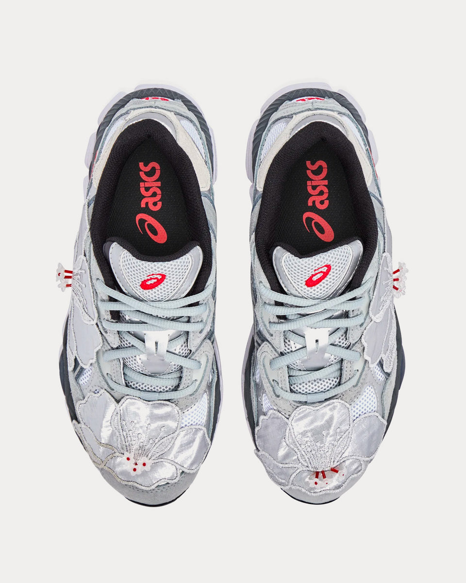 Asics x Cecilie Bahnsen GEL-NYC Silver Low Top Sneakers