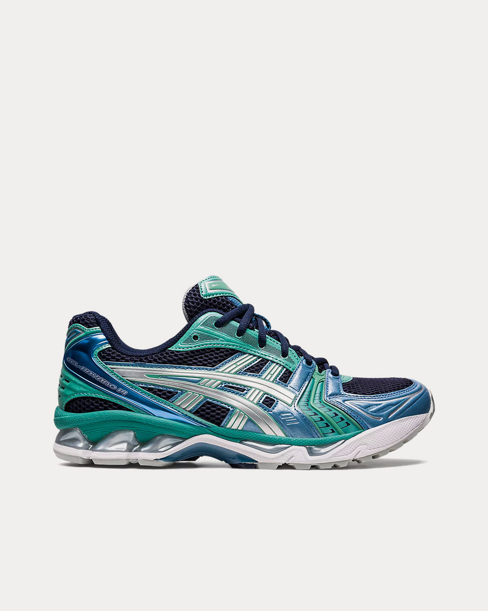 Asics Gel-Kayano 14 Midnight / Pure Silver Low Top Sneakers