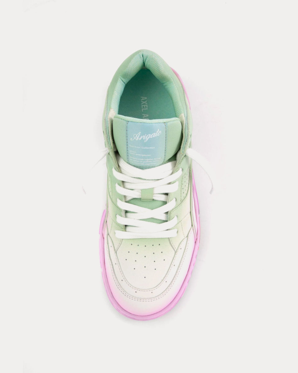 Axel Arigato Area Lo Ombre Pink Mint Low Top Sneakers