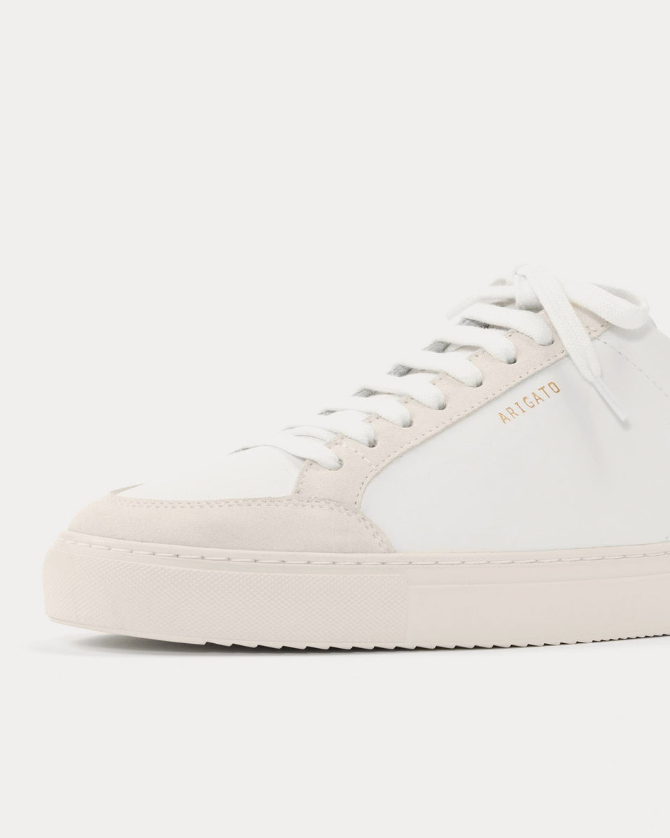 Axel Arigato Clean 90 Triple White Beige Low Top Sneakers