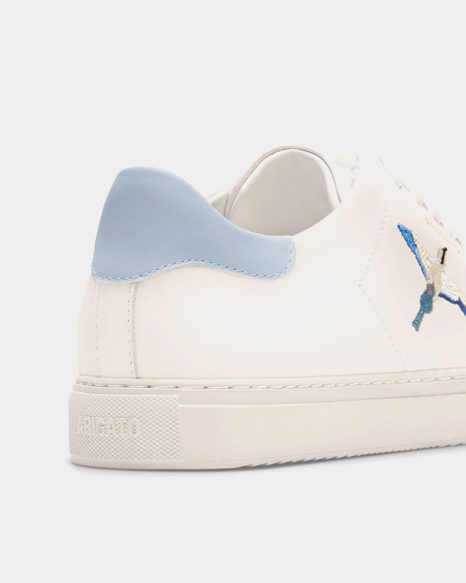 Axel Arigato Clean 90 Triple B Bird White Blue Low Top Sneakers