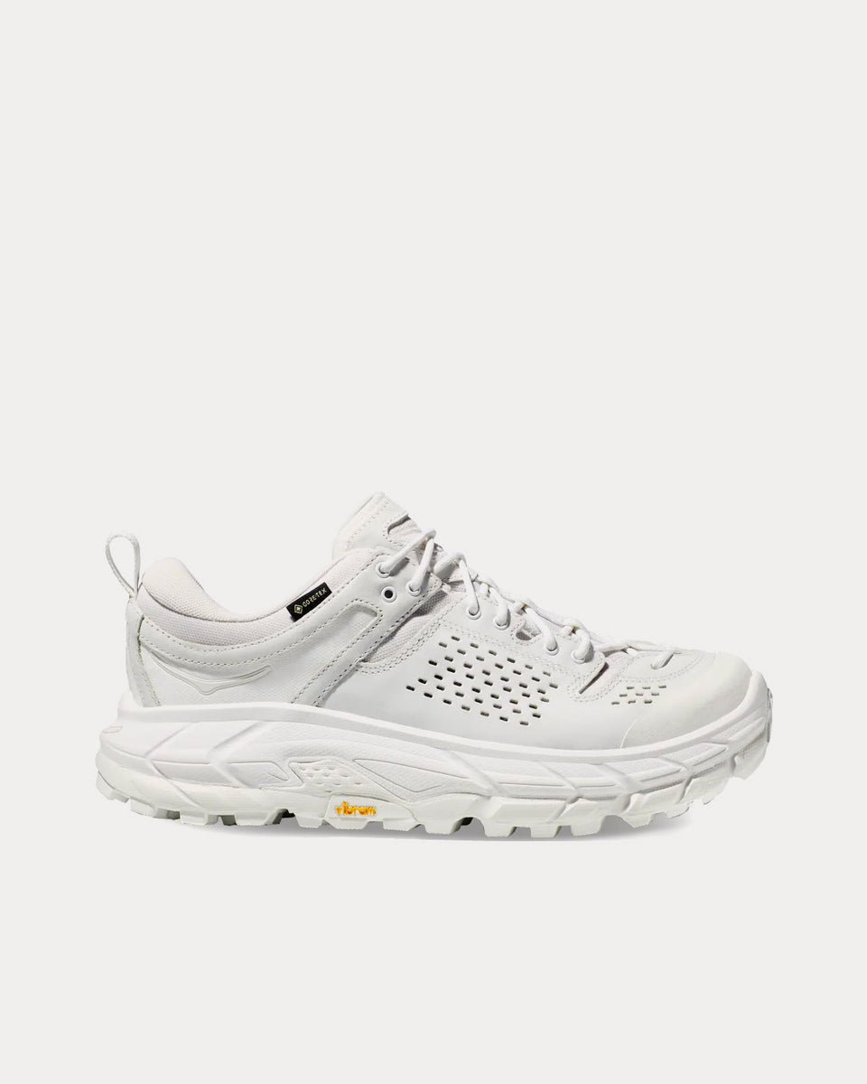 Hoka Tor Ultra Lo White / Nimbus Cloud Running Shoes