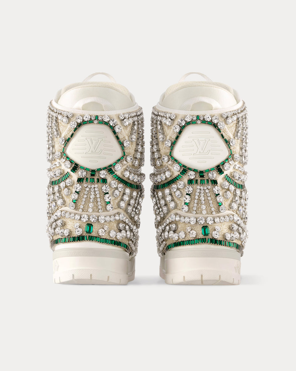 Louis vuitton hot sale glitter trainers