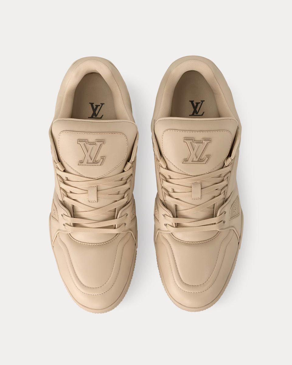 Louis Vuitton LV Monogram Beige Sneaker – Crepslocker