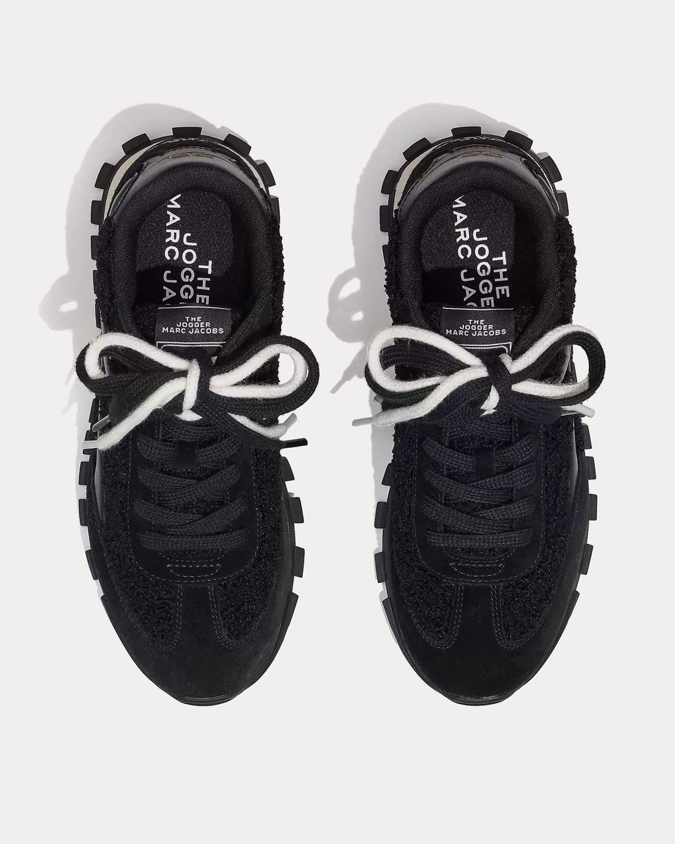 Marc Jacobs Black 'The Teddy Jogger' Sneakers Marc Jacobs