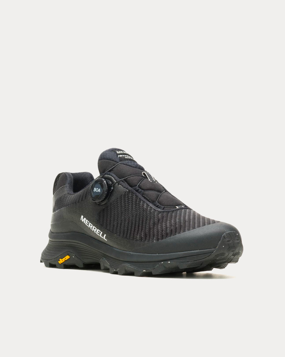 Merrell Moab Speed Storm GORE-TEX Boa Black / Black Low Top