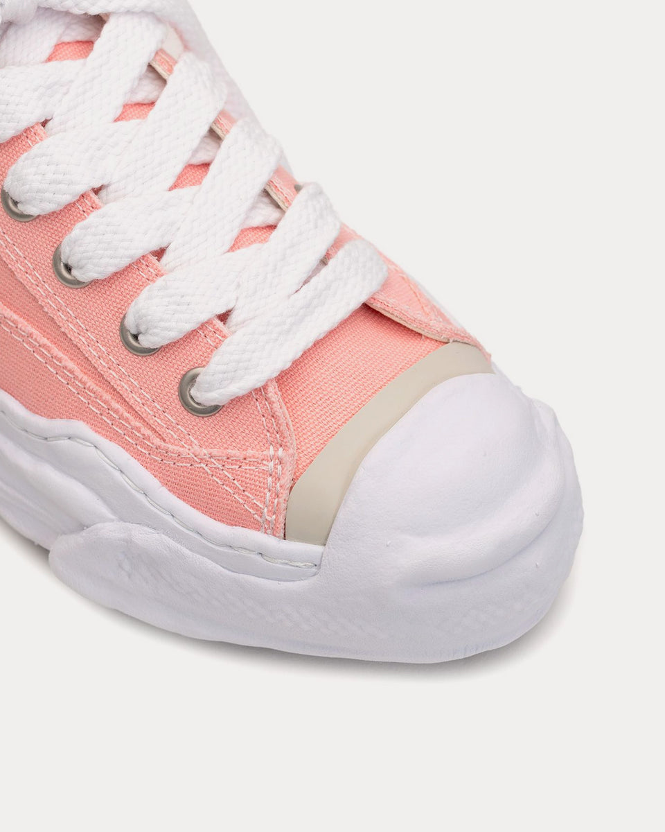 Mihara Yasuhiro Hank VL OG Sole Canvas Pink Low Top Sneakers