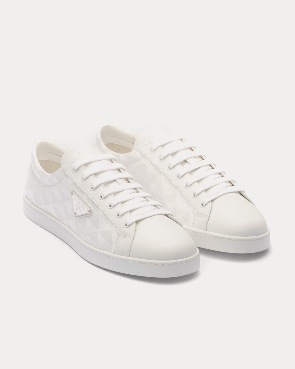 Burberry perforated check sales leather sneakers