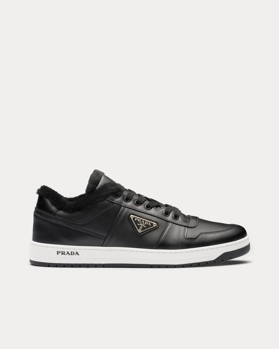 Mens prada cheap patent leather sneakers