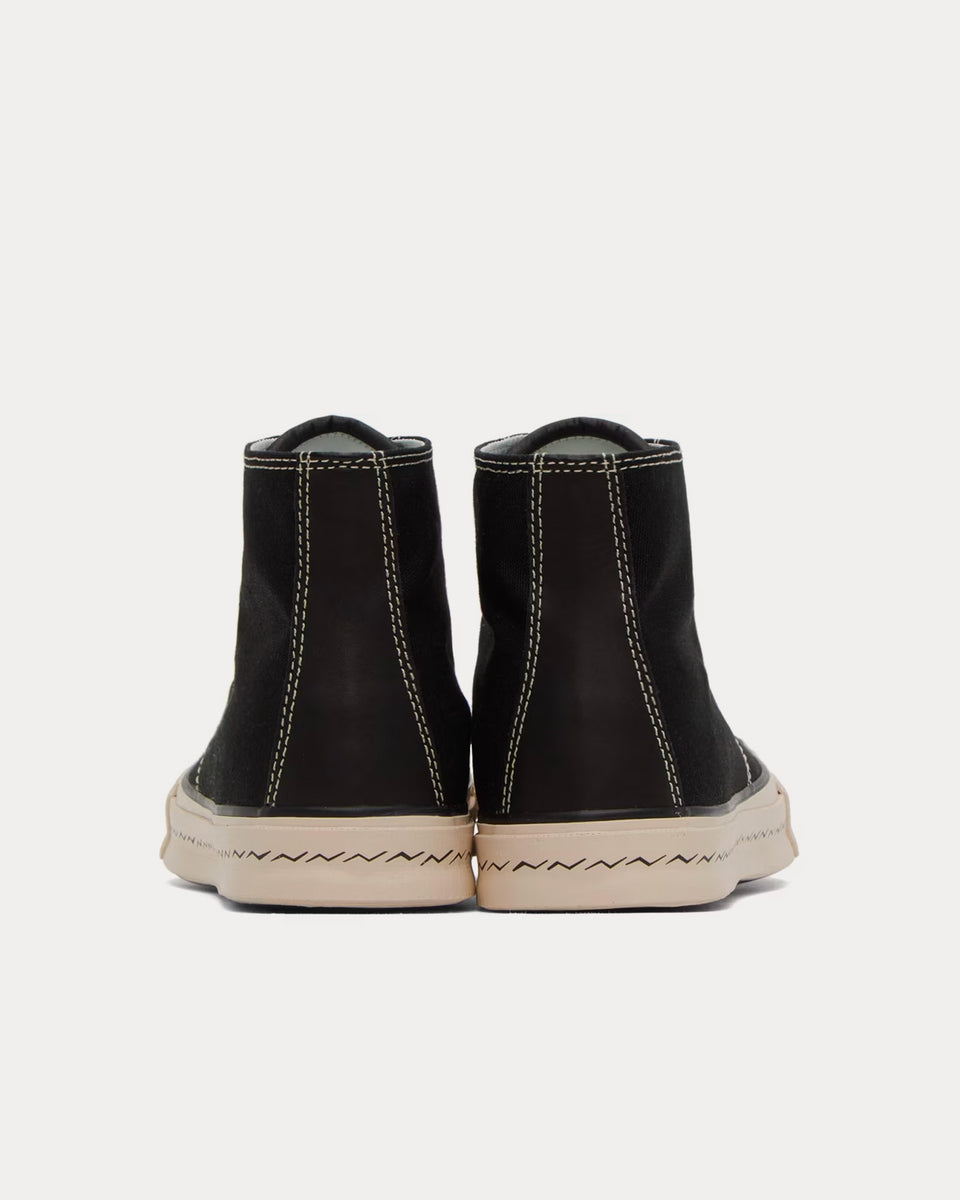 Visvim Skagway Hi Patten Black High Top Sneakers - Sneak in Peace