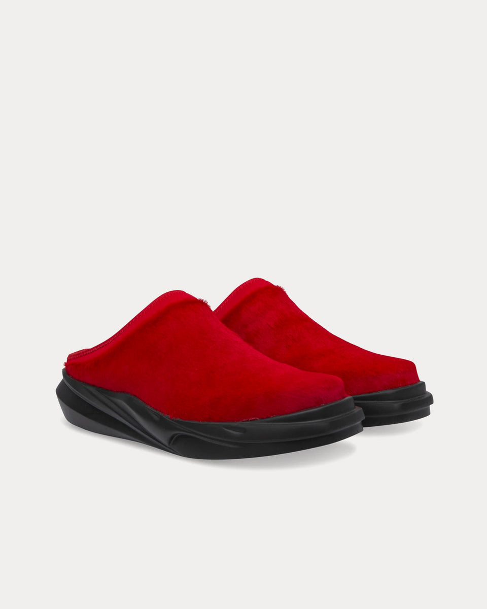 1017 ALYX 9SM Mono Mule Red Slip Ons