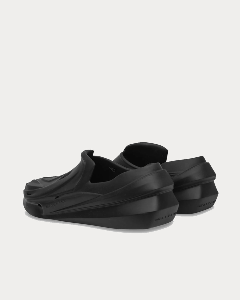 1017 ALYX 9SM Mono Black Slip On Sneakers - Sneak in Peace