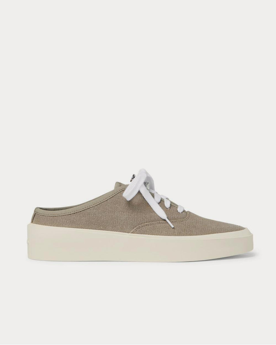 Fear of God 101 Canvas Backless Taupe low top sneakers - Sneak in