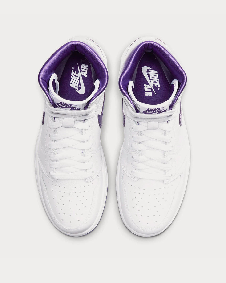 Jordan Air Jordan 1 OG Court Purple High Top Sneakers - Sneak in Peace