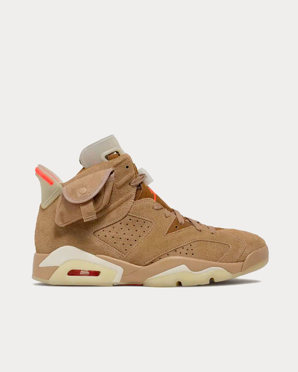 Nike x Travis Scott Air Jordan 6 Retro British Khaki High Top