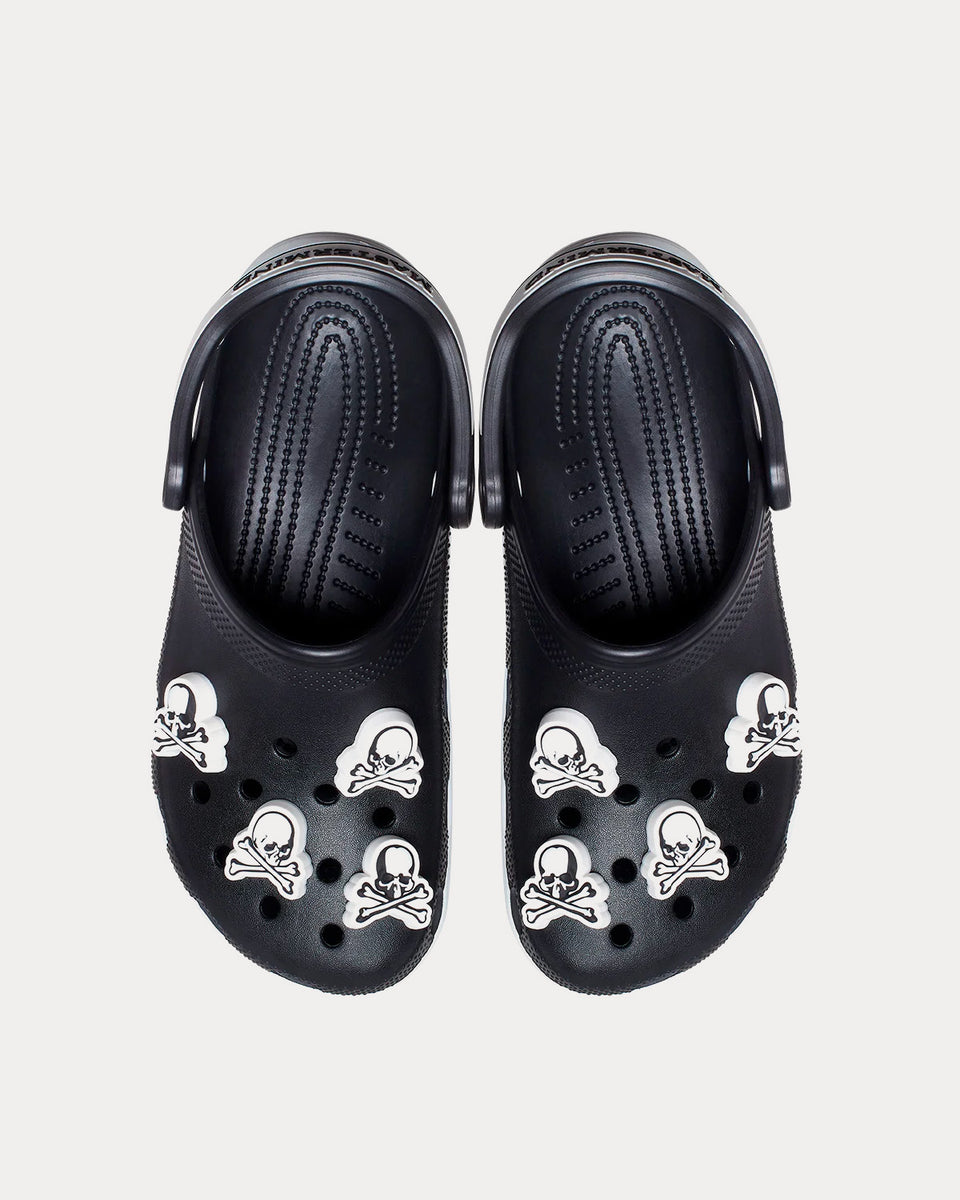 Crocs x Mastermind Classic Clog Black / White Slip Ons - Sneak in