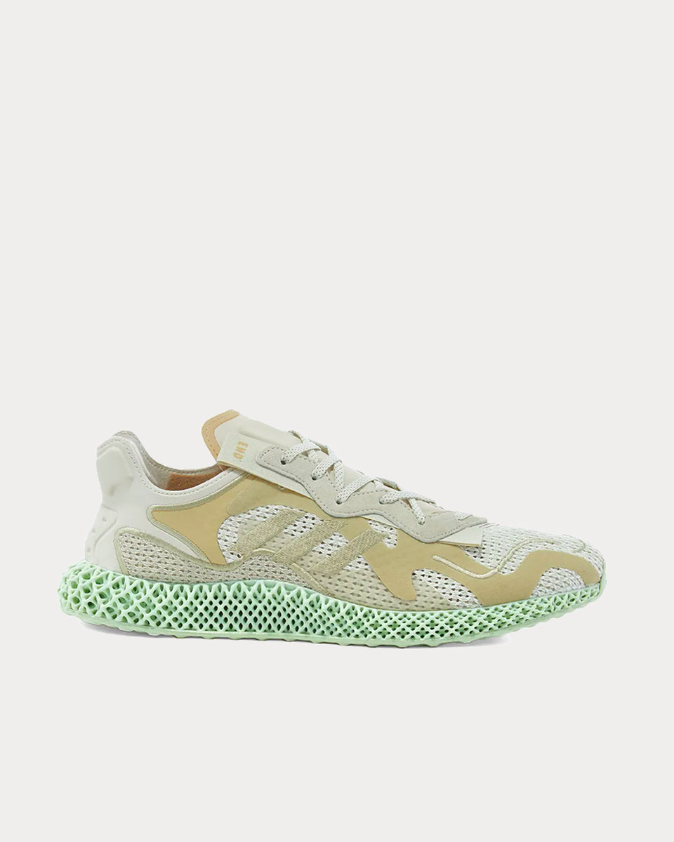 Adidas x END EVO 4D DUNE Green Low Top Sneakers - Sneak in