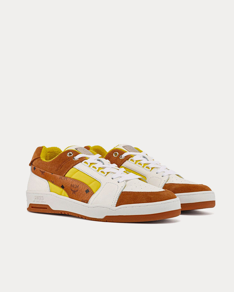 Louis Vuitton LV Skate Leather Yellow Low Top Sneakers - Sneak in Peace