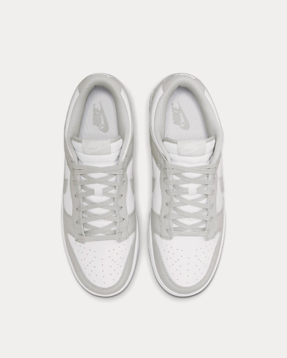 Nike Dunk Low Retro White / Grey Fog Low Top Sneakers - Sneak in Peace