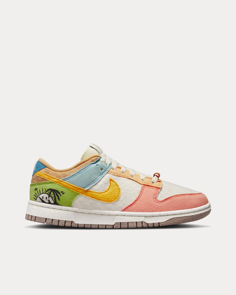 Nike Dunk Low SE Sail / Light Madder Root / Worn Blue / Sanded Gold Low Top  Sneakers - Sneak in Peace