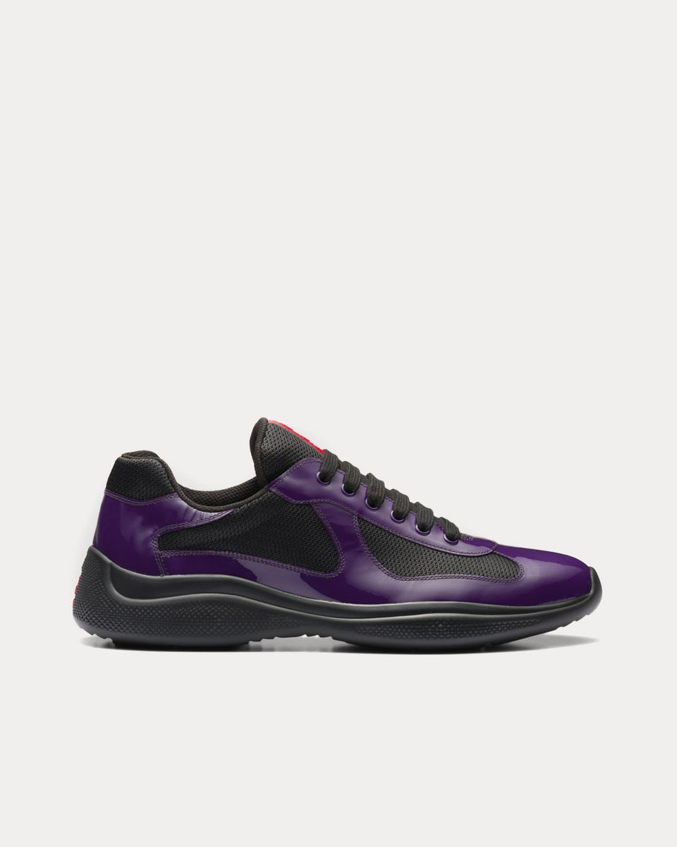 Black prada shop americas cup trainers