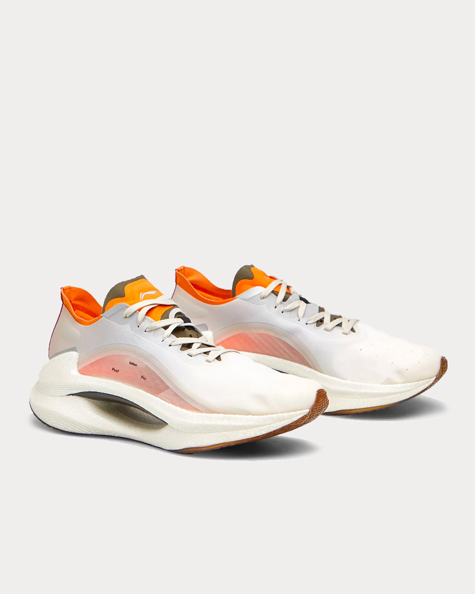 Li-Ning x Soulland Shadow Natural & Orange Low Top Sneakers