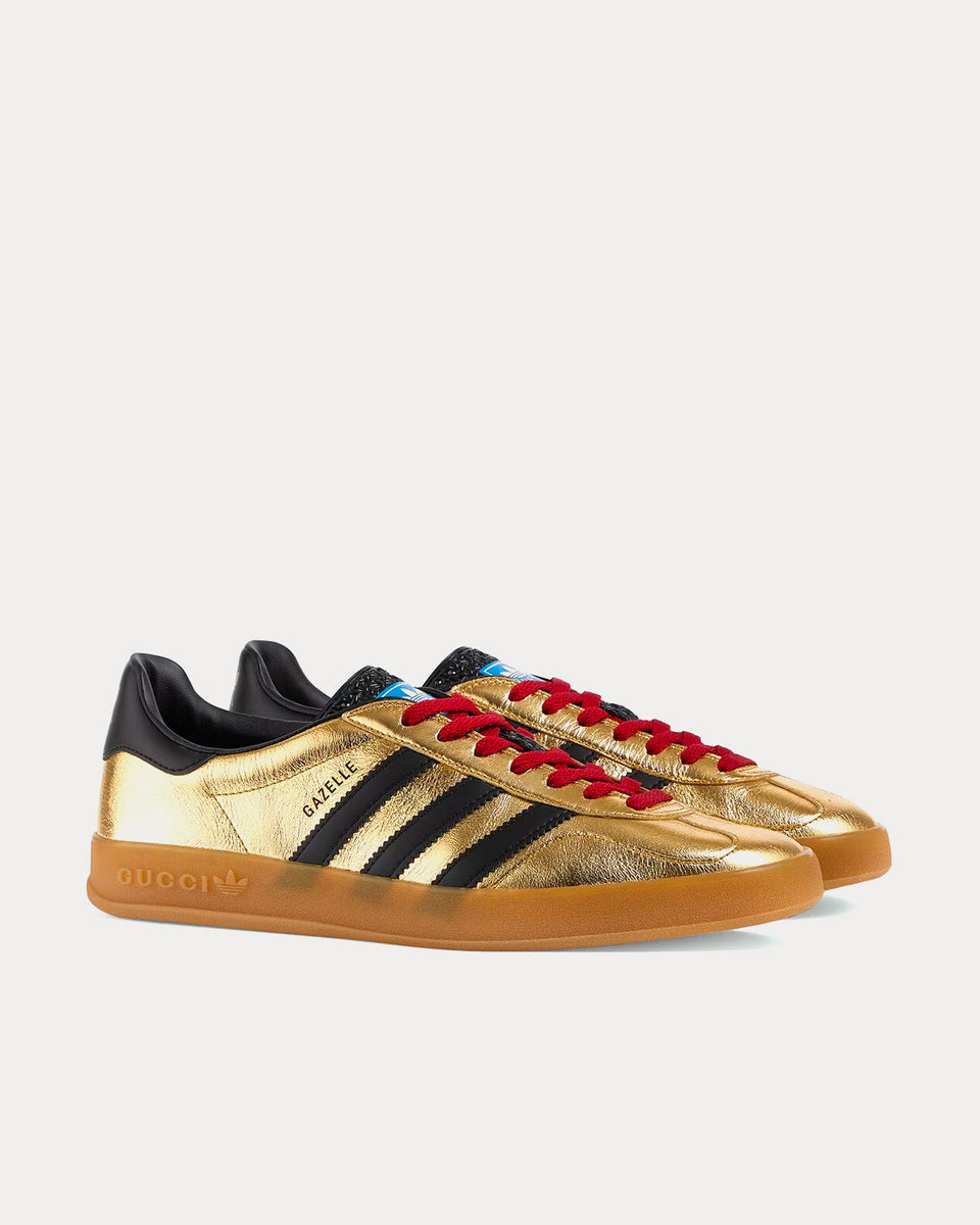 Gucci trainers clearance gold