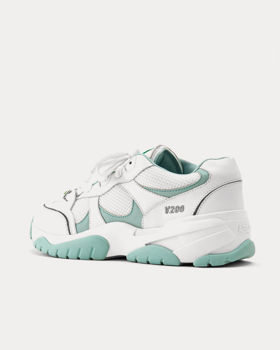 Axel Arigato Catfish Lo White Dusty Mint Low Top Sneakers