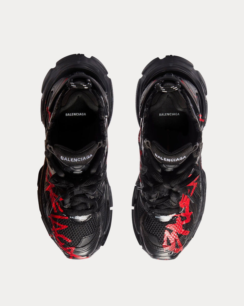 BALENCIAGA TRACK 2 BLACK GREY RED