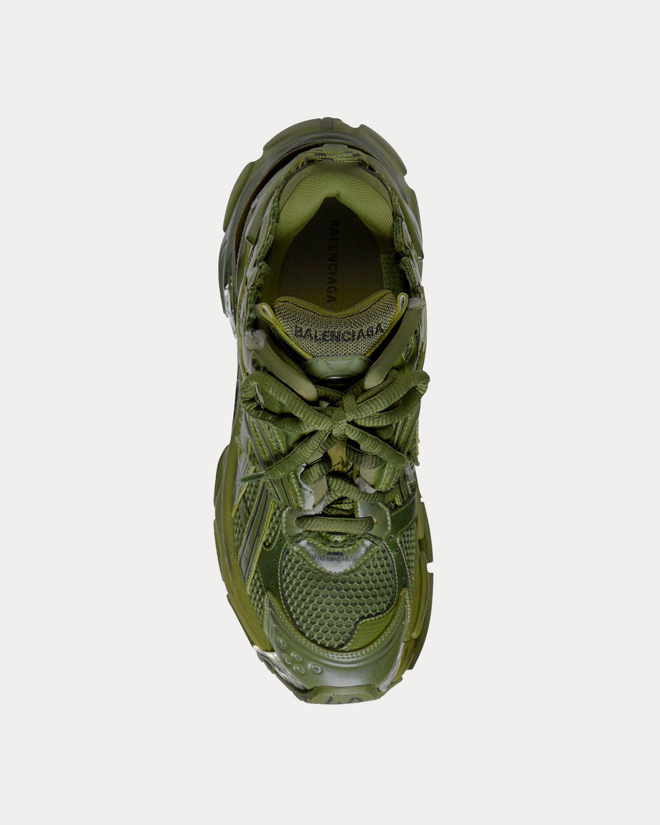 Olive green deals balenciaga sneakers