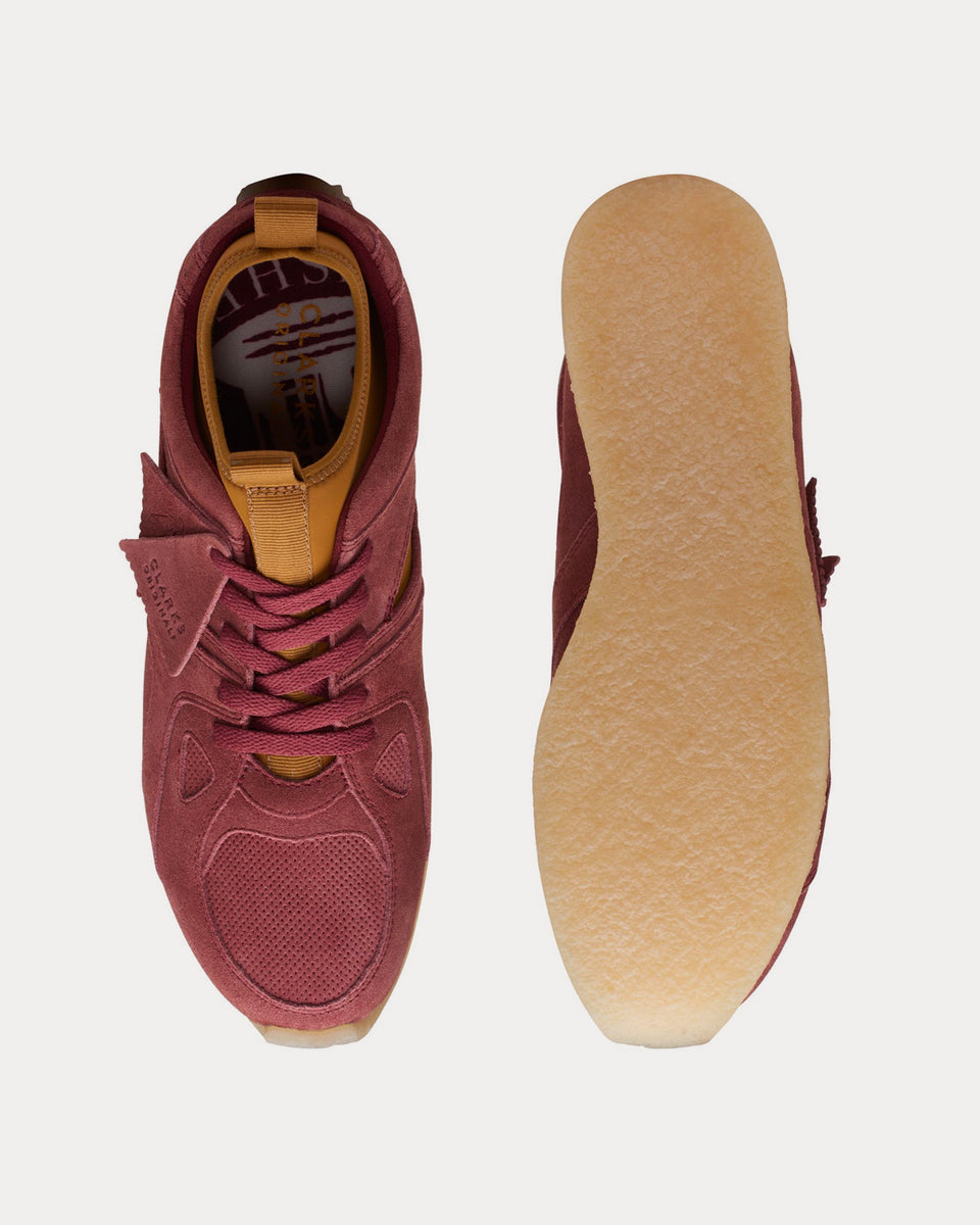 Clarks oxblood store