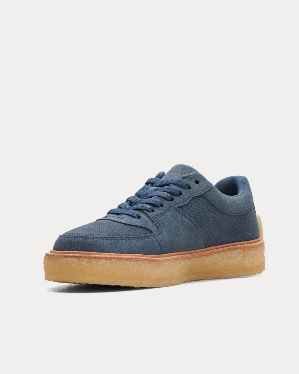 Clarks best sale sneakers blue