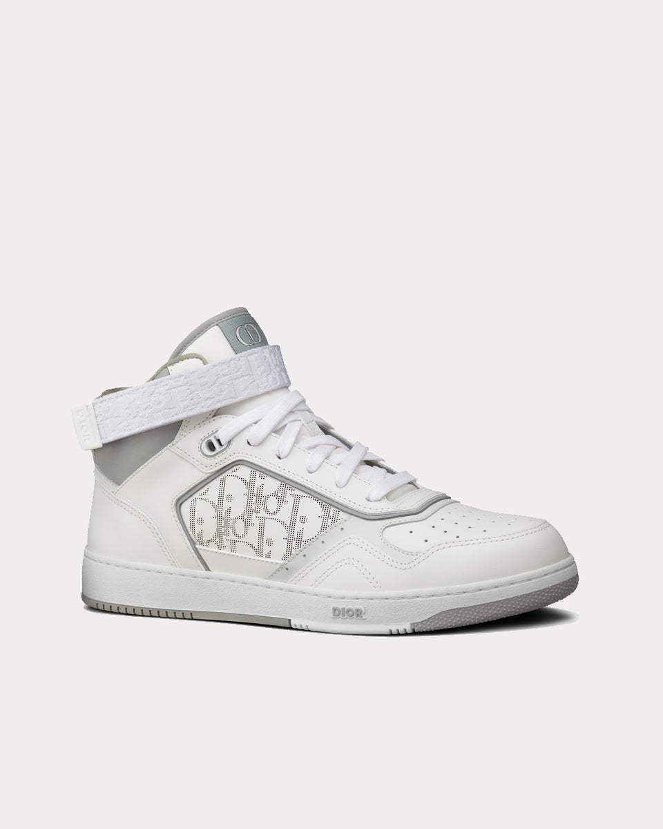 Dior B27 Dior Oblique Galaxy White High Top Sneakers - Sneak in Peace