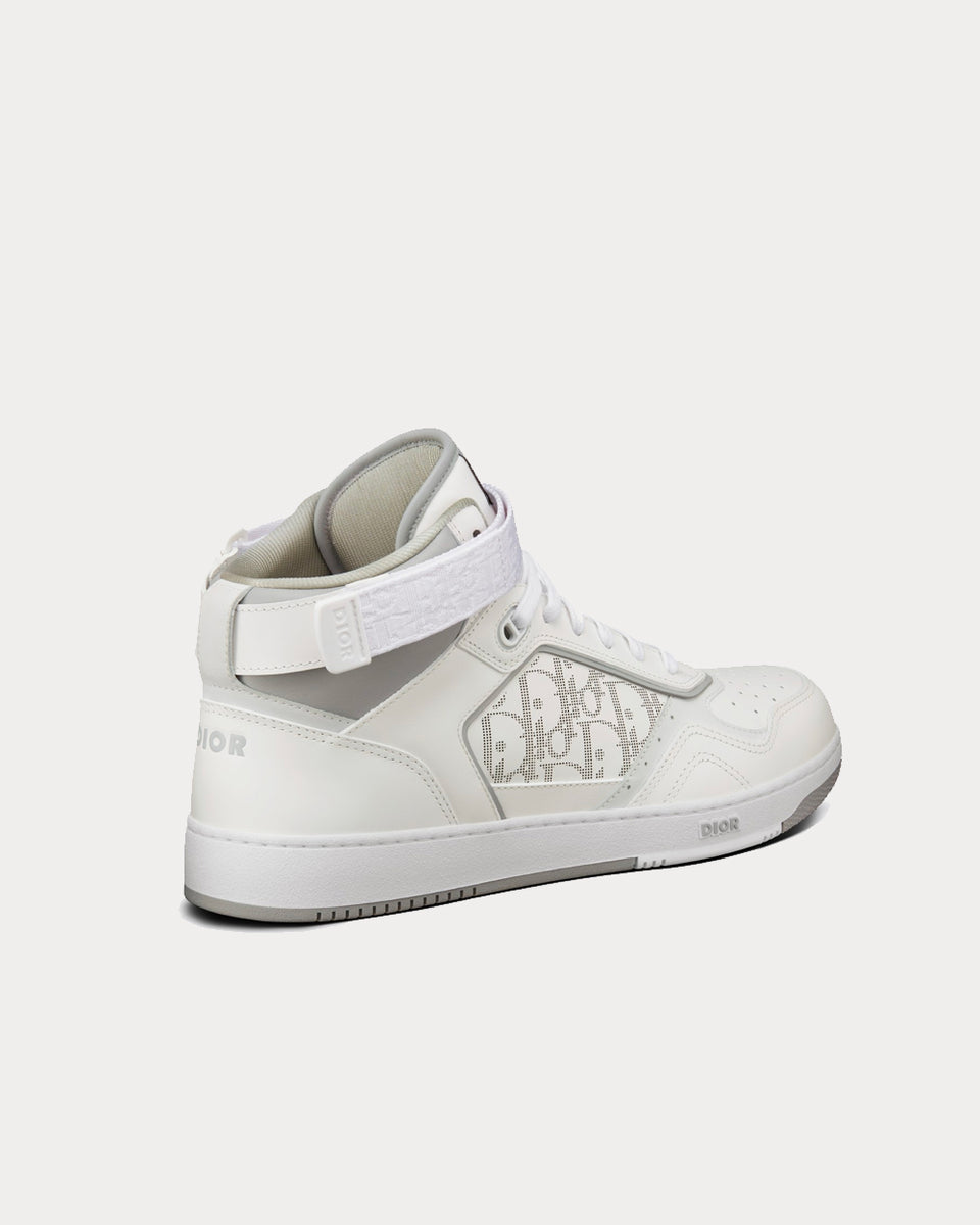 Dior B27 Dior Oblique Galaxy White High Top Sneakers - Sneak in Peace