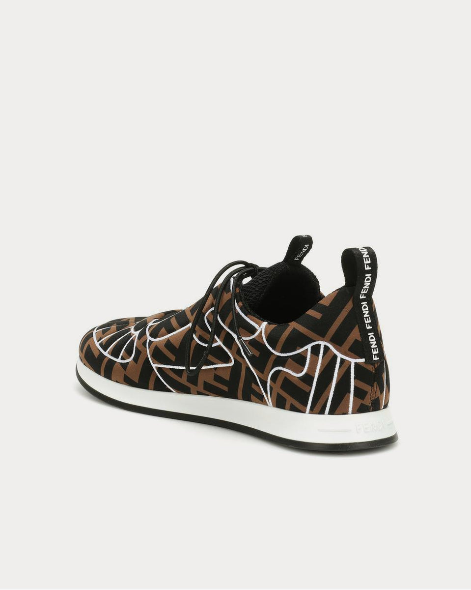 Fendi hotsell print sneakers