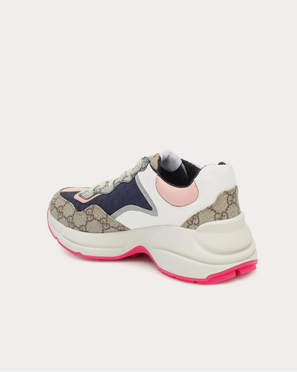 Gucci pink bottom on sale shoes