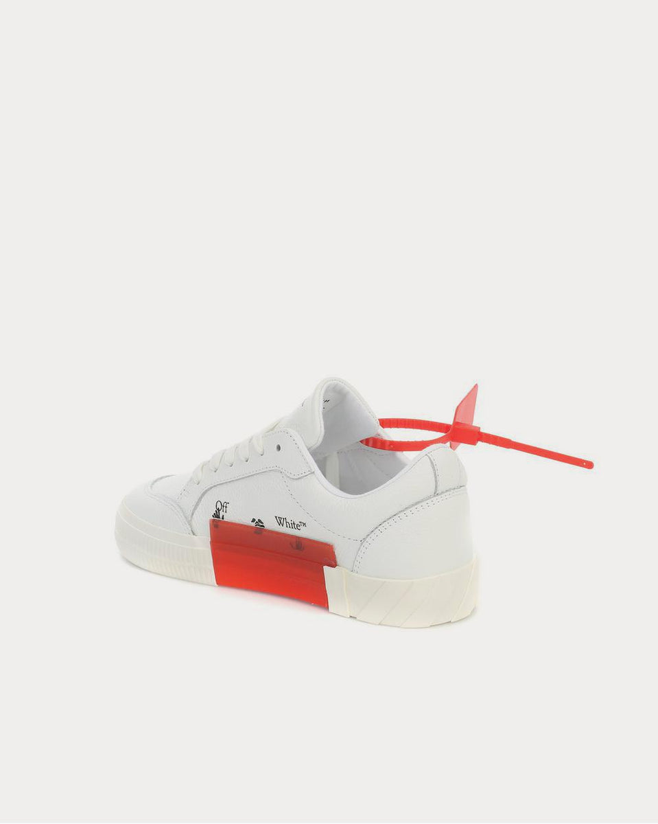 Sneakers Vulcanized in pelle Off White