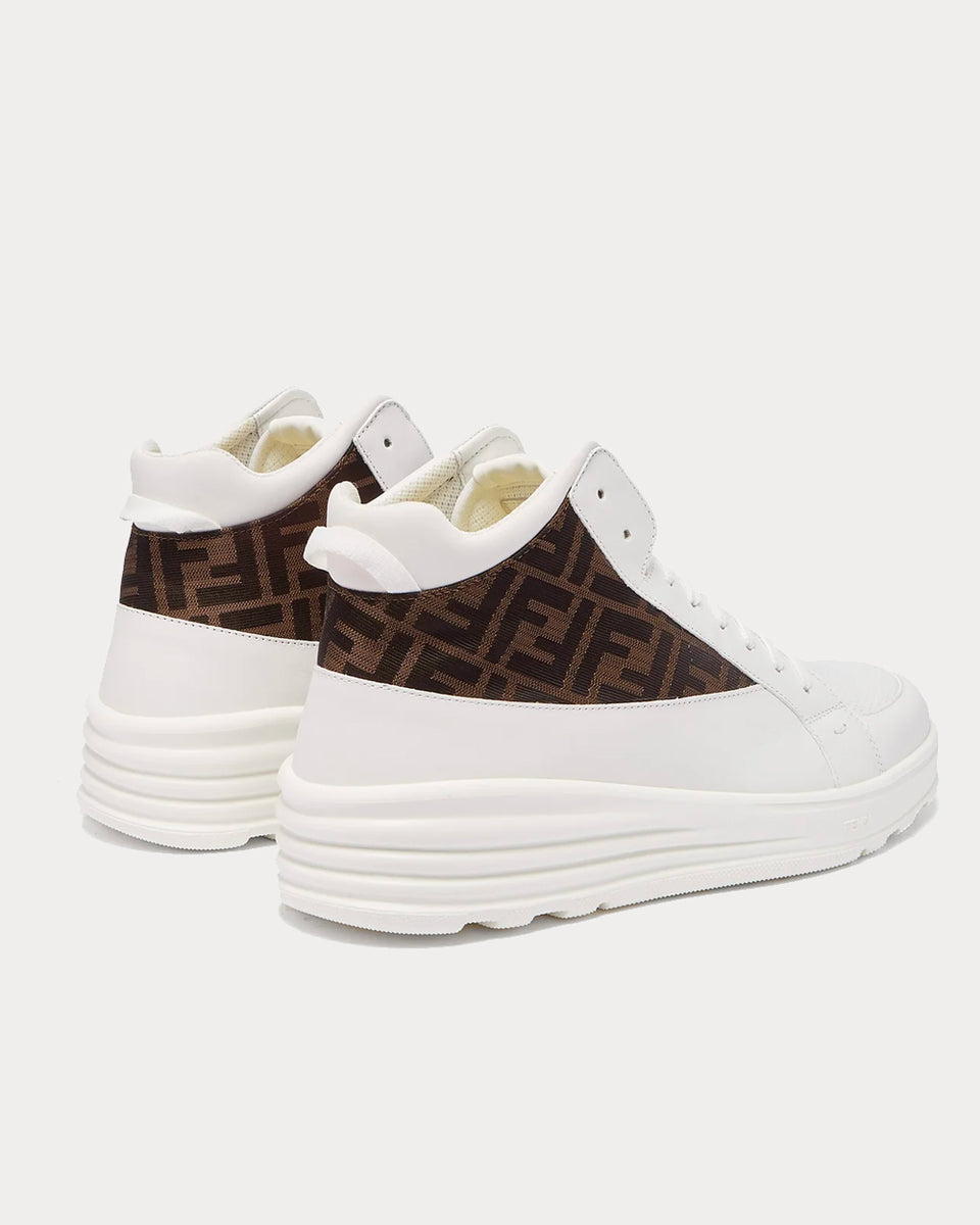 Fendi Domino Ff Jacquard High-Top Sneaker - ShopStyle