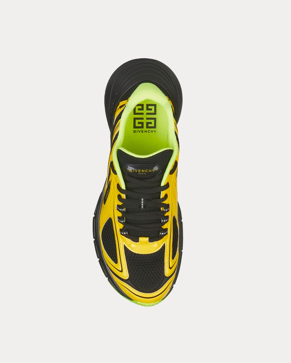 Givenchy TK-MX Runner Mesh Yellow / Black Low Top Sneakers