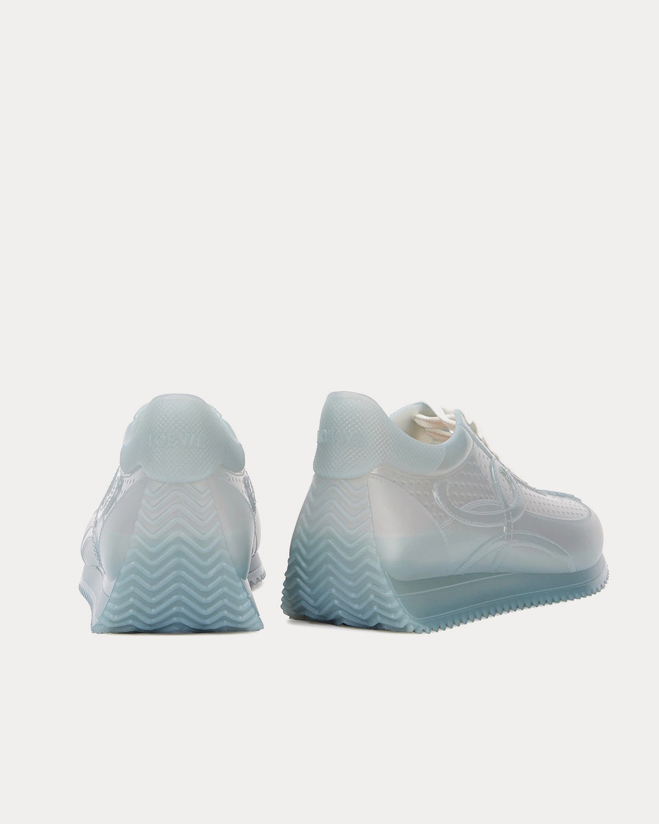 Loewe Flow Runner in Recycled PVC Light Blue Low Top Sneakers