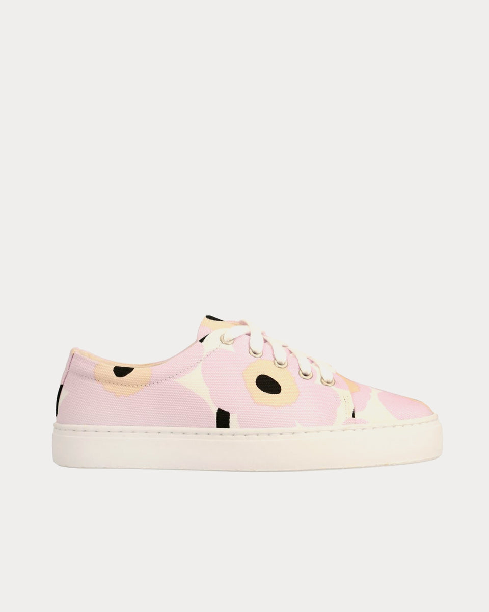 Marimekko Drutha Mini Unikko Low Top Sneakers Off White / Lilac / Black Low  Top