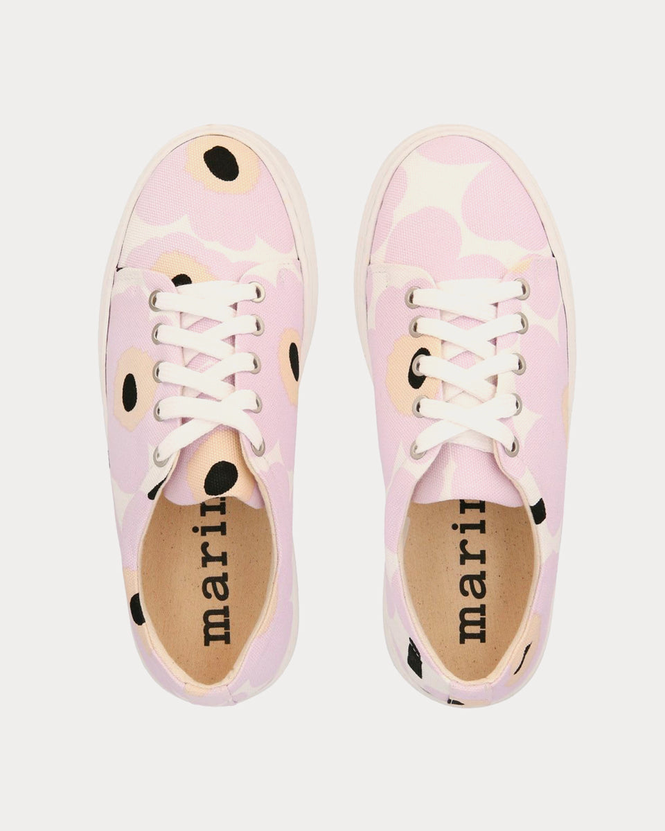 Marimekko Drutha Mini Unikko Low Top Sneakers Off White / Lilac / Black Low  Top