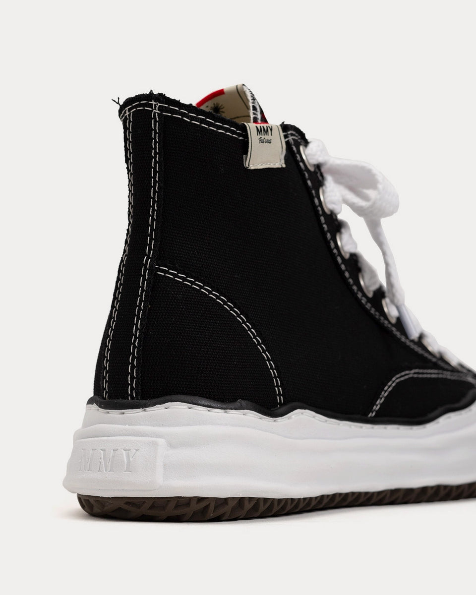 Mihara Yasuhiro Peterson OG Sole Canvas Black / White High Top